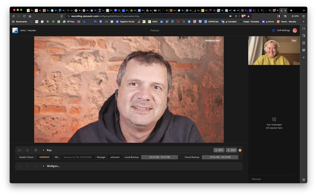 about-us screenshot zencastr