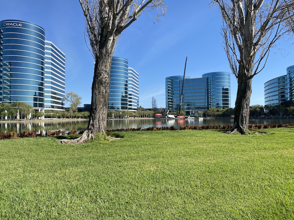 Oracle Bürokomplex in den Redwood Shores 